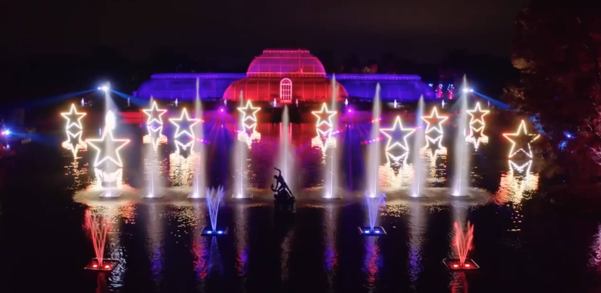 Christmas Magic at Kew Gardens Curve Media